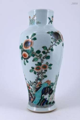 Famille Rose Porcelain Vase Republic Period
