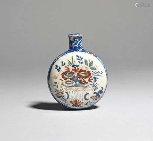 A small delftware spirit flask c.1730 50, probably…