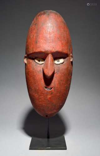 A coastal Sepik River mask Papua New Guinea with o…