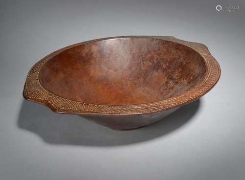 A Massim bowl Trobriand Islands, Papua New Guinea …