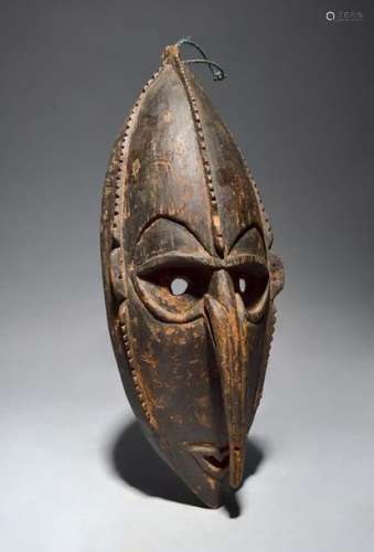 A Sepik River mask Papua New Guinea, Melanesia wit…