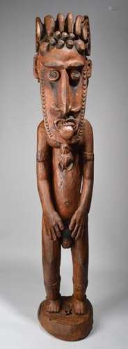 A Yuat River large figure Papua New Guinea with ca…