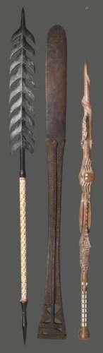 A Rennell Islands barbed spear Melanesia with a fi…