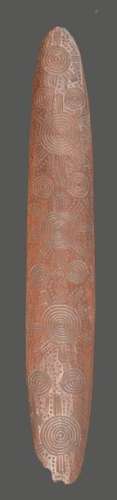 An Aboriginal churinga Australia of navette form w…