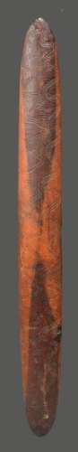 An Aboriginal shield Australia with carved linear …