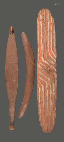 An Aboriginal wunda shield Western Australia with …
