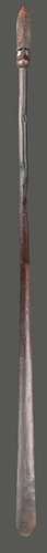 A Maori taiaha staff New Zealand part carved and o…