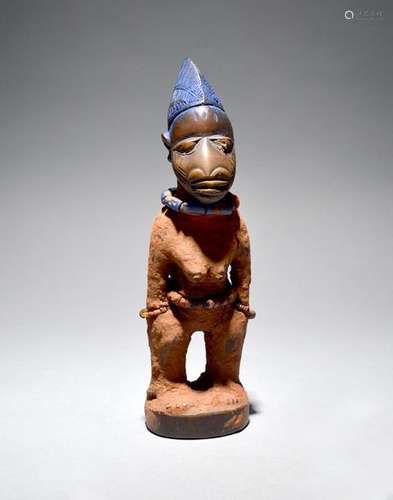 A Yoruba female Ibeji figure Ibeju/Egba borderland…