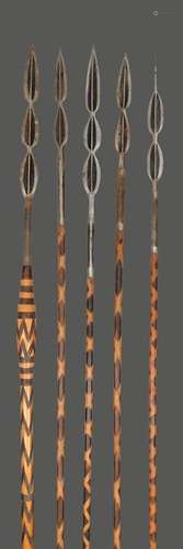 Five Tutsi spears Ruwanda with double and triple l…