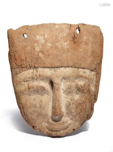 An Egyptian sarcophagus mask Late Period, circa 66…