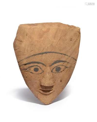 An Egyptian sarcophagus mask Late Period, circa 66…