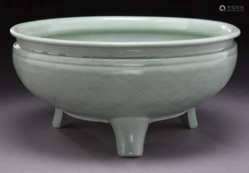 Chinese Ming celadon Longquan porcelain incense