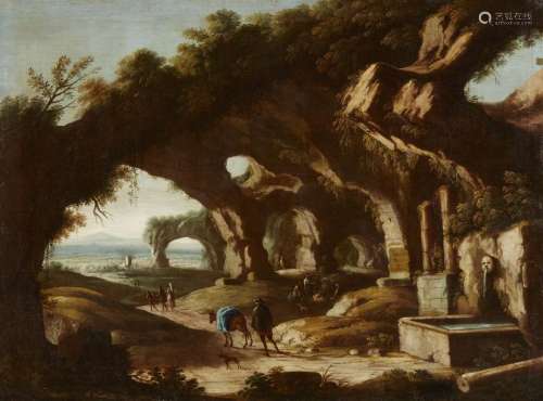 Luigi Gentile, Landscape with Ruins