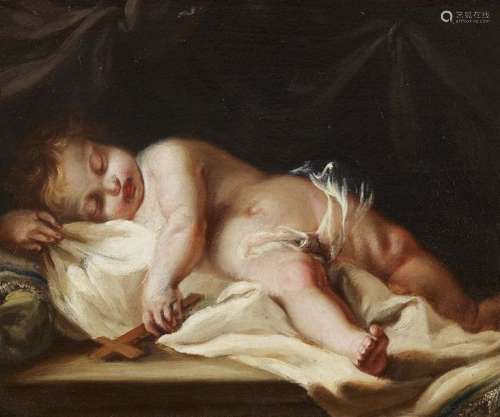 Italian School 17th century, The Sleeping Christ C…