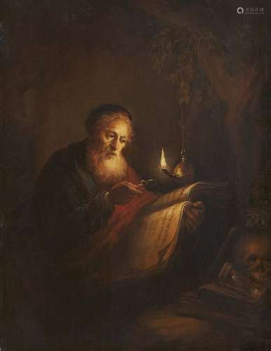 Godefridus Schalcken, in the manner of, A Reading …