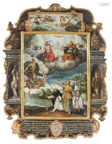 Swabian School circa 1639, Epitaph for Vitus Niege…