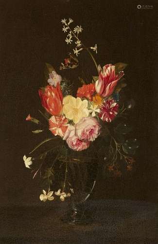 Daniel Seghers, follower of, Still Life with Flowe…