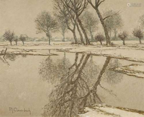 Max Clarenbach, Winter Floods at Wittlaer