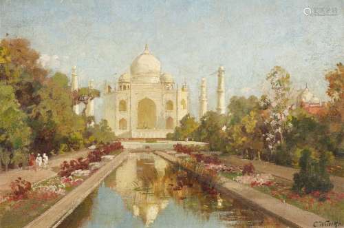 Carl Wuttke, View of the Taj Mahal