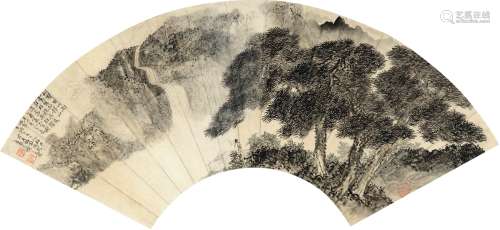 胡佩衡（1892～1965） 松瀑图