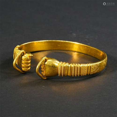 CHINESE PURE GOLD BANGLE