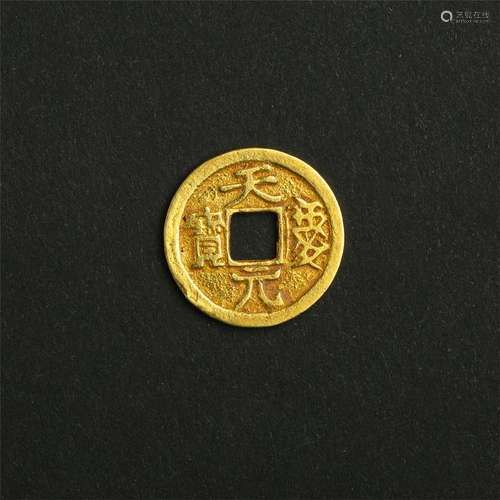 CHINESE PURE GOLD COIN