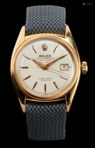 Rolex, Oyster Perpetual Datejust, montre ronde automatique Cadra