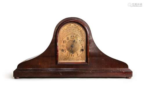 WOOD CASE MANTLE CLOCK