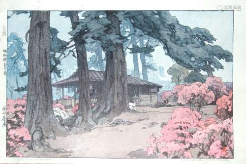 JAPANESE WOODBLOCK PRINT BY HIROSHI YOSHIDA