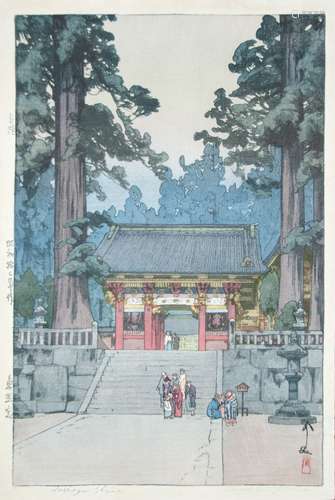 JAPANESE WOODBLOCK PRINT BY HIROSHI YOSHIDA