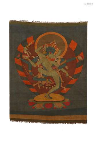 A KESI VAJRAVARAHI PANEL.ANTIQUE