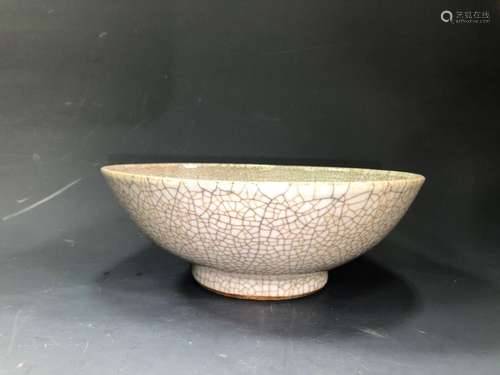 A GEYAO-GLAZED BOWL.ANTIQUE