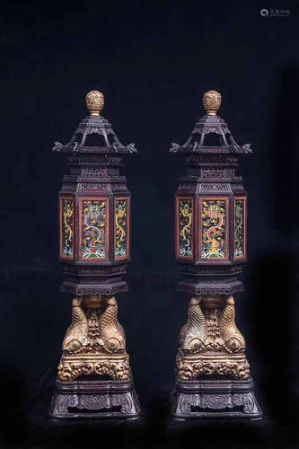 ROYAL PALACE LAMP IN PAIR