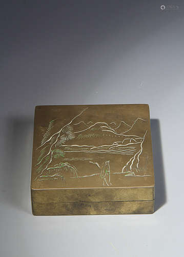 BRONZE INK BOX