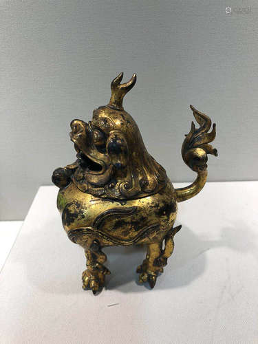 GILT BRONZE CENSER