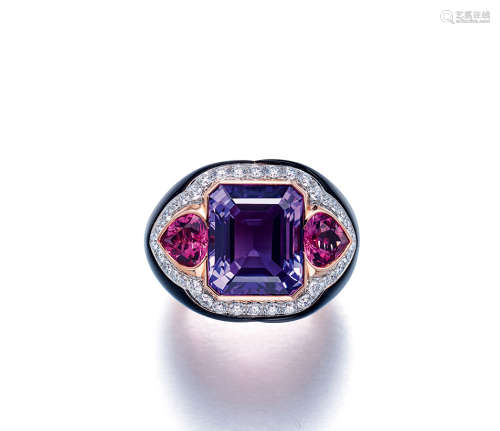 MARINA B为保利香港拍卖设计 宝石「AVIDIA」戒指