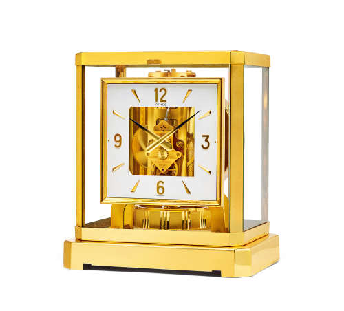 积家 镀金黄铜空气钟，年份约1990