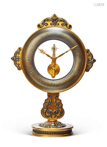 积家 装饰艺术风格青铜座钟，年份约1930