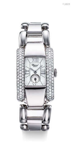 萧邦 精美，女装精钢链带腕表，备小秒针，「La Strada」，型号418415-3001，年份约2000