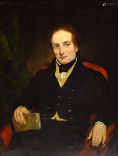 English School (Early 19th Century): Portrait of John Cattley (1785-1862),