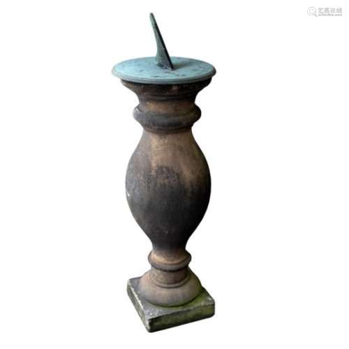 A 19th Century sundial by Deane, Dray and Deane, Finsbury Iron Works,