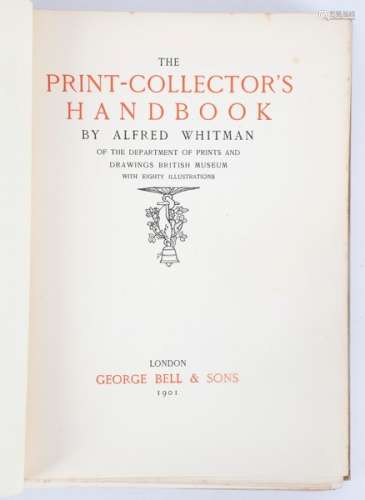 Whitman (A) The Print Collector's Hand Book, George Bell & Sons 1901,