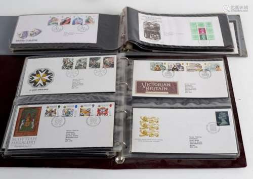 A collection of Royal Mail first day covers, 1980-1990, wide ranging subject matter,