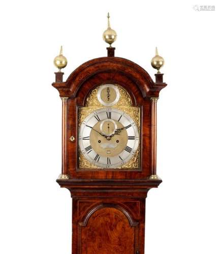 A fine 18th Century walnut eight-day longcase clock, Aynsworth Thwaites,