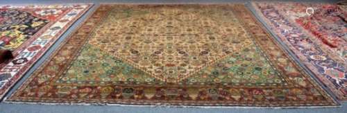 A large European carpet, circa 1900,