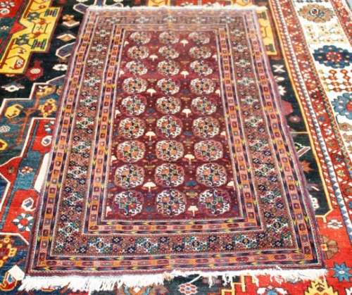 A Tekke Bokhara rug, Central Asia, circa 1930s,