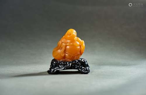 A TIANHUANG CARVING OF BUDAI