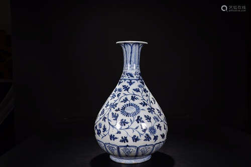 BLUE WHITE OKHO SPRING BOTTLE