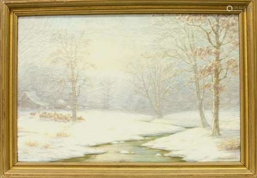 Oil on Canvas, Winter