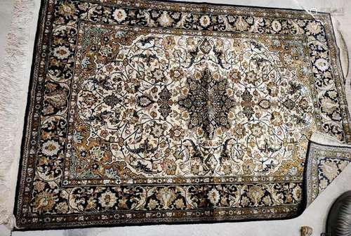 Hand Made Silk Persian Carpet